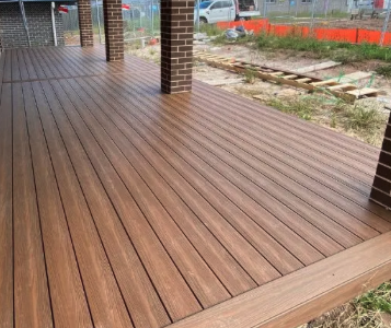 Composite deck installation in Louisville, Kentucky